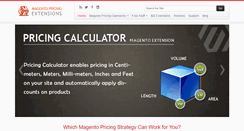 Desktop Screenshot of magentopricing.com