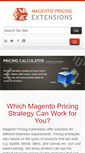 Mobile Screenshot of magentopricing.com